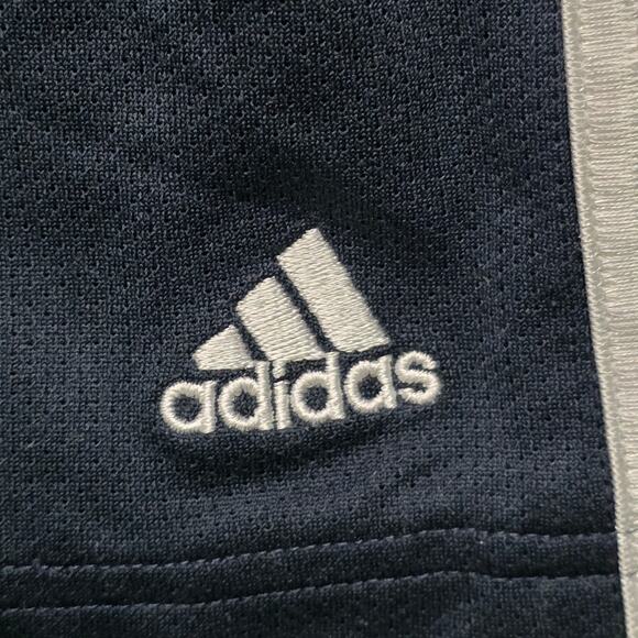 Adidas Men’s Medium Navy Blue 3 Stripes Sprinter Shorts - Picture 3 of 6